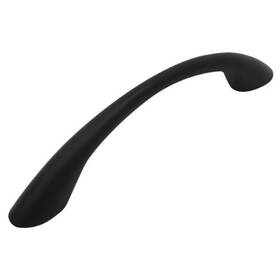 Cosmas 4003fb 25 Pcs Flat Black Modern Cabinet Arch Bow Handle Pull 3-3/4 Inch 96mm