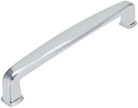 4392-128ch Cosmas 10 Pack - Polished Chrome Modern Cabinet Hardware Handle Pull