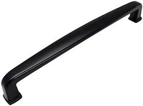 Cosmas 4392-192fb 10 Pcs Flat Black Modern Cabinet Hardware Handle Pull 7-1/2 Inch