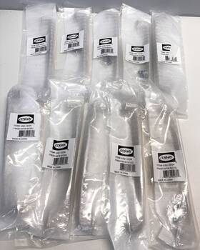 4392-192sn Cosmas 10 Pack Cabinet Hardware Satin Nickel Handle Pulls #4392-192sn