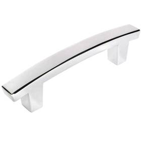 5236ch Cosmas 10 Pack Polished Chrome Contemporary Cabinet Hardware Handle Pull - 3-
