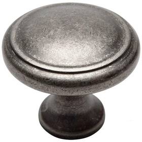 5982wn Cosmas Weathered Nickel Cabinet Hardware 10 Pack Round Knob 1-1/8 Inch Diameter