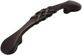 7063orb Cosmas 10 Pack - Oil Rubbed Bronze Braided Cabinet Hardware Handle Pu