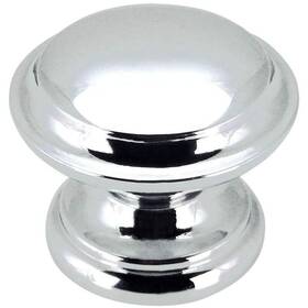 4251ch Cosmas 766150936360 10 Pack Polished Chrome Cabinet Hardware Round Knob - 1-3/8 Diameter