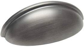 783as Cosmas 10 Pack Antique Silver Cabinet Hardware Bin Cup Drawer Pull 3 Inch 76mm