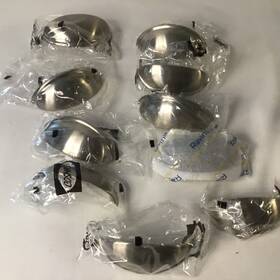 783sn Cosmas Satin Nickel Cup Pulls Lot Of 10 Cabinet Hardware #783sn