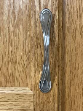 9433sn Cosmas Lot Of 28 Cabinet Hardware Satin Nickel Handle Pulls #9433sn