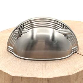 9461sn Cosmas Satin Nickel Cup/bin Drawer Pulls Heavy Duty Cabinet Hardware Decorative #9461sn