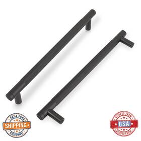 B0cf5xh7l8 Cotykiley 10-pack 7.5 Inch Matte Black Knurled Cabinet Handles Kitchen Pulls