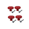 Cskbknob111 Cskb Red Retro Style Round Cabinet Knob Cupboard 689737937706