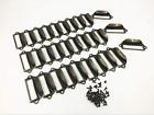 D-00152 Office Library File Drawer Tag Frame Label Holder 695640308687