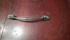 D10-07 Keeler Sherwood Antique Brass Acanthus Solid Cabinet Pull