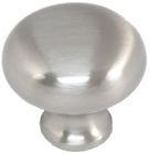 D1693sn1 Style Selections Brushed Satin Nickel Mushroom Cabinet Knob