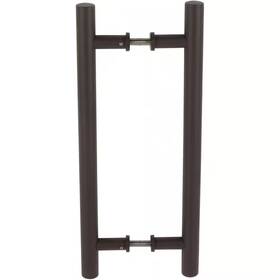 Delaney Hardware 445043964934 15-3/4 Inch Bronze Barn Door Double Sided Round Pull Handle