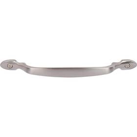 Delaney Hardware 694036901419 7-1/2 Inch Brushed Steel Barn Door Spade Pull Handle