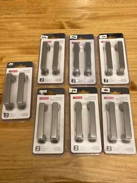 P27940d-sn-u Delta 3 Inch Mandara Pull Handle Satin Nickel Bundle Of 7 Two Packs 14 Handles Total