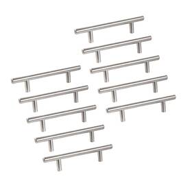 Design House 044321017460 Solid Cabinet Pulls 10-pack 8-inch 203 Mm Center-to-center Modern Kitche