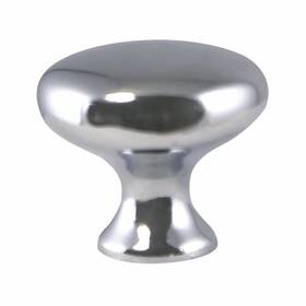 564534 Design House Mushroom Cabinet Knob 1.25 Inch In Polished Chrome Case Of 25
