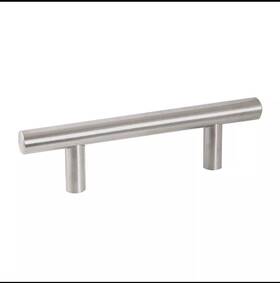 564641 Design House Solid Truss Cabinet Pulls 5-pack 3.74-inch 81mm Center-to-cen