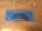 A1183 Designs Leather Yachting Chrome Turnstyle Cup Pull Polished