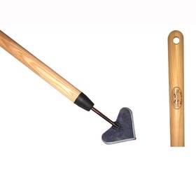 Dewit 313105934997 60.75 Inch L Ash Hardwood Handle 63 Heart Shaped Long Push Garden Ho