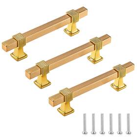 G7960k-11-n Dntorx 3.78 Inch Gold Kitchen Cabinet Handles - 30 Pack Modern Pulls