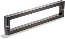 Kt3014-300-3015-07 Door Pulls & Handles 12 Inch Length Stainless Steel Matte Black Painted Back-to-back Mo