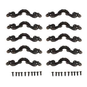 Sz070280019481rk-u2 Dophee 10 Pack Vintage Decorative 56x17mm/2.20 Inch X 0.67 Antique Bronze
