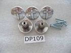Dp109 Pulls Cross Cabinet Home Drawer Single Hardware Door 5 Handles