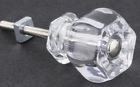 Dpcl-6 Eclectic Cabinet Knobs Decor Clear Depression Glass Drawer 0744904798785