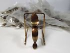 D209813 Drop Pull Antiqued 1960s 30 Patent Drawer Vintage Copper Coated Handles