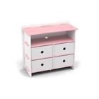 Drsm-122 Legare Dresser Pink And White