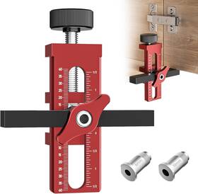 2in1-guimenjiaju Duduxi 2-in-1 Cabinet Door Mounting Jig With Quick Edge Positioner Adjustable