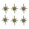 Dw69068 Zeckos Set Of Antique Gold Finish Mid Century 810045991771