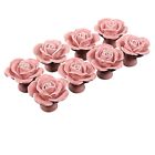 Dwgirkxzee Surepromise Floral Ceramic Vintage Cupboard Cabinet Knobs 601490947839