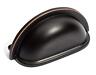P-80606-12p Dynasty Hardware Cabinet Bin Pull Oil Rubbed Bronze 25
