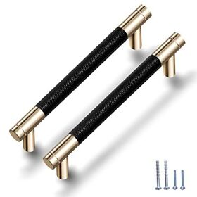 Ea 12 Pack 5 Inch 128 Mm Knurled Cabinet Handles Pulls Aluminum
