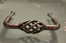 East West Consolidated 711717773513 42 Bird Cage Birdcage Kitchen Cabinet Pulls Antiqued Pewter 76mm 3 Inch