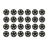 Edy98881-brw De Leon Collections Set Of Rustic Brown Cast 688907771416