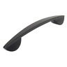 Eh-9453-160-mb Engle Hardware Modern Deco Arched Cabinet Handle Locke 689718800333