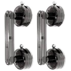 Dm0627zylls1-2 Eherdm 2pcs Suction Cup Door Handles Punch-free Waterproof Handle For Windows And Ca