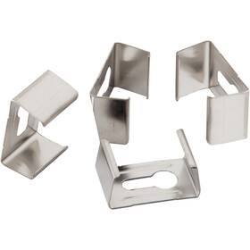 Eudmt31 Elco Aluminum Channel Mounting Clips - Silver