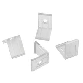 Eudmt34 Elco Aluminum Channel Mounting Clips - Plastic