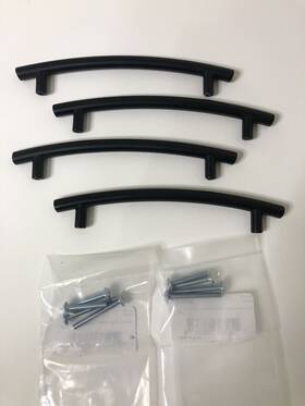 406-128blk Elements 7 Lot Of 4 128 Mm 5 Inch C/c Private For Wen