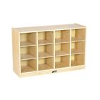 Elr-17252 Birch Cubby Tray Cabinet Pack Of 763960563120