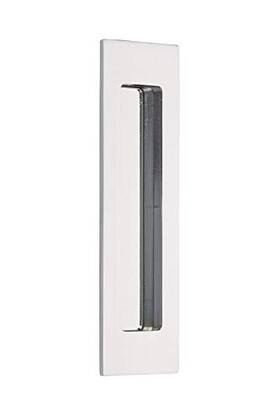 Emtek 220307us26 Modern Rectangular Flush Pull 2x7 Inch Polished Chrome Sliding Door Hardware