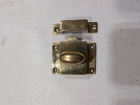 2270us3 Emtek Traditional 2-15/16 Inch Long Cabinet Latch - Polished Brass
