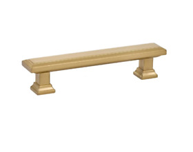 86299us4 Emtek 3 In. Center To Geometric Cabinet Pull Satin Brass