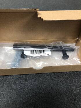 86428us19 Emtek 738505020239 3.5 Inch Tribeca Cabinet Pull Flat Black