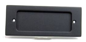 221519us19 Emtek 738505020840 Modern Rectangular Flush Pull Matt Black 7 Inch